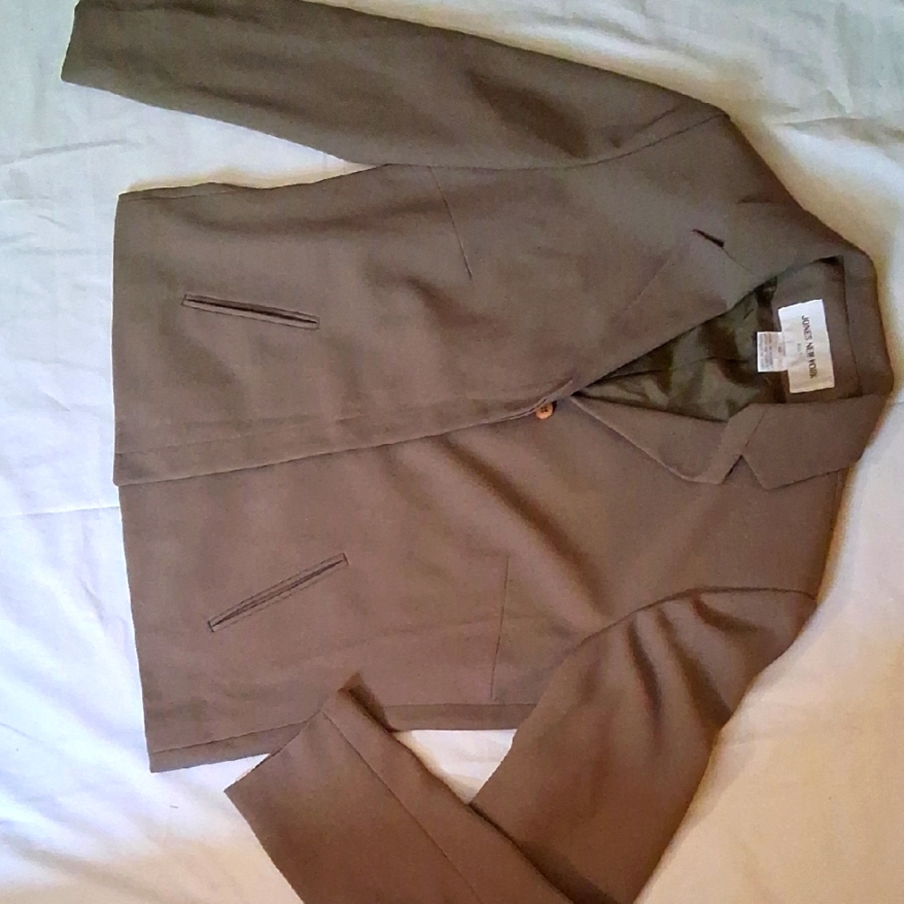 Jones New York Taupe Blazer #142p